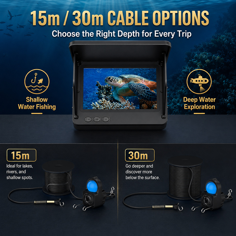 Visvinder Onderwatercamera 108 - Fishing Depth Finder recensie en prijs