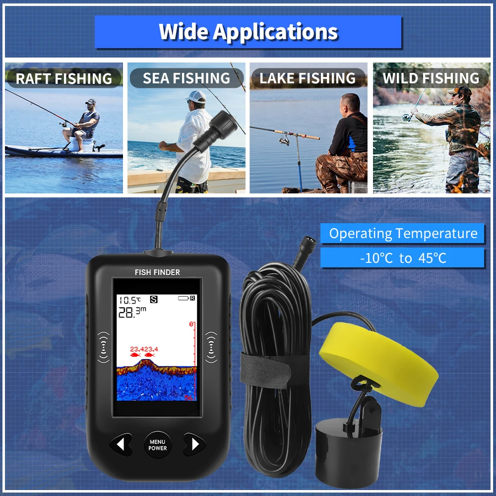 Erchang XF03 Viszoekers 45 Gra - Fish Finder Transducer recensie en prijs