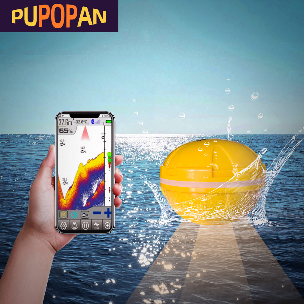 PUPOPAN 100M Gloednieuwe Smart - Fishing Depth Finder recensie en prijs