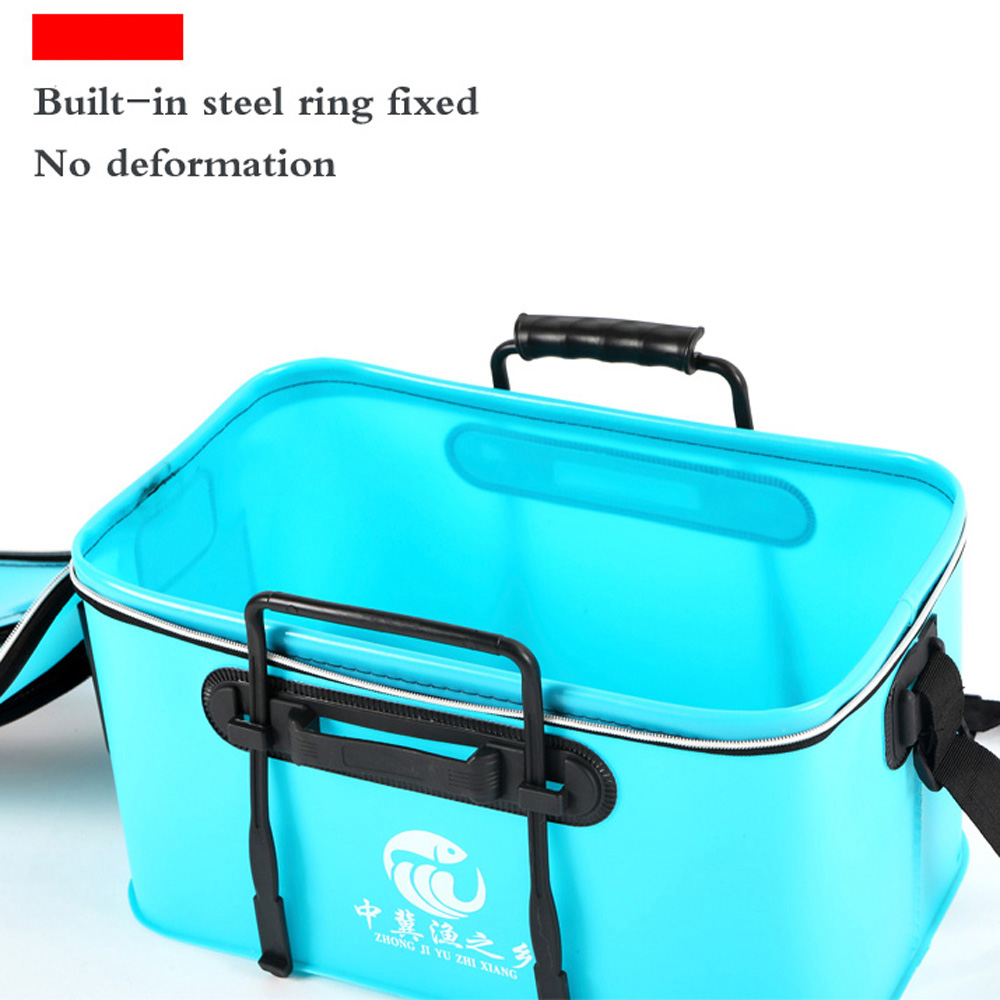 EVA-emmer voor levende vis met - Fish Finder Case recensie en prijs