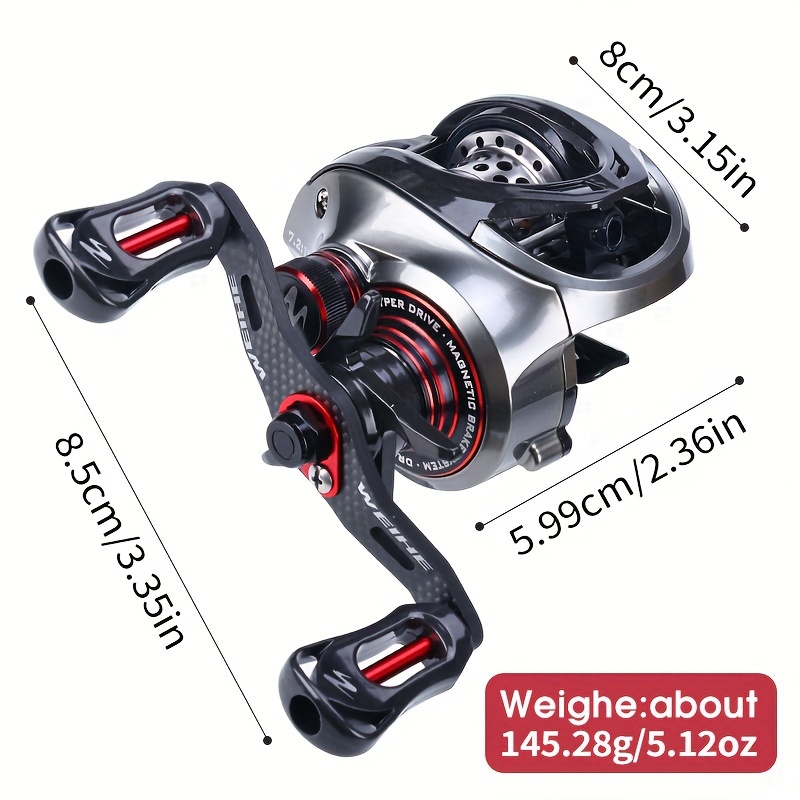 WEIHE Carbon Body Baitcasting  - Abu Garcia Reel Max recensie en prijs